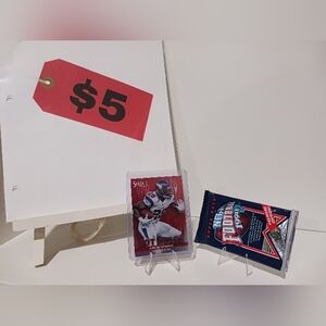 2013 Panini Select Hot Stars Adrian Peterson Minnesota Vikings #23 & 1991 UD NFL